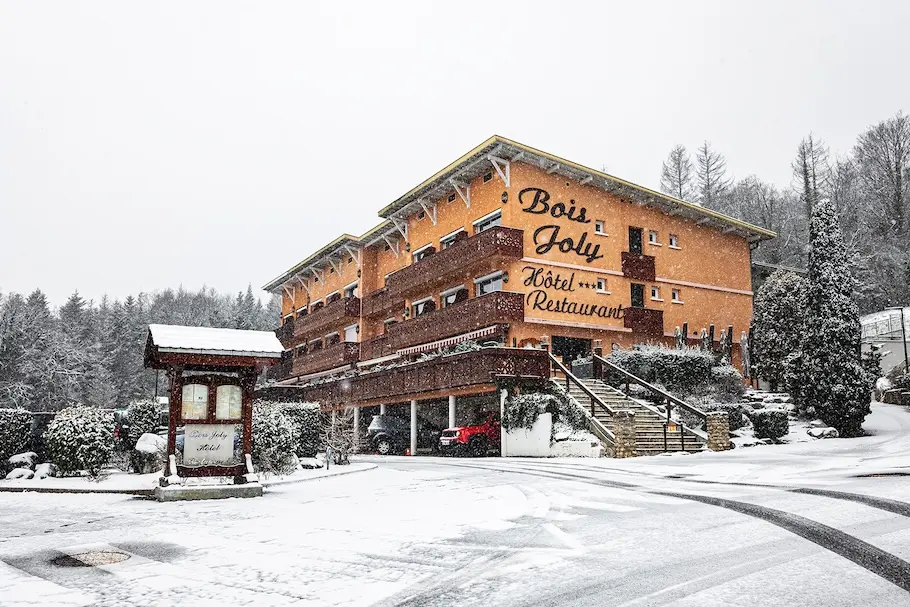 Bois Joly sous la neige Bois Joly sous la neige